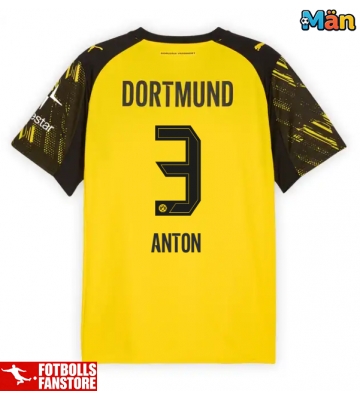 Borussia Dortmund Waldemar Anton #3 Hemmatröja 2025-26 Kortärmad